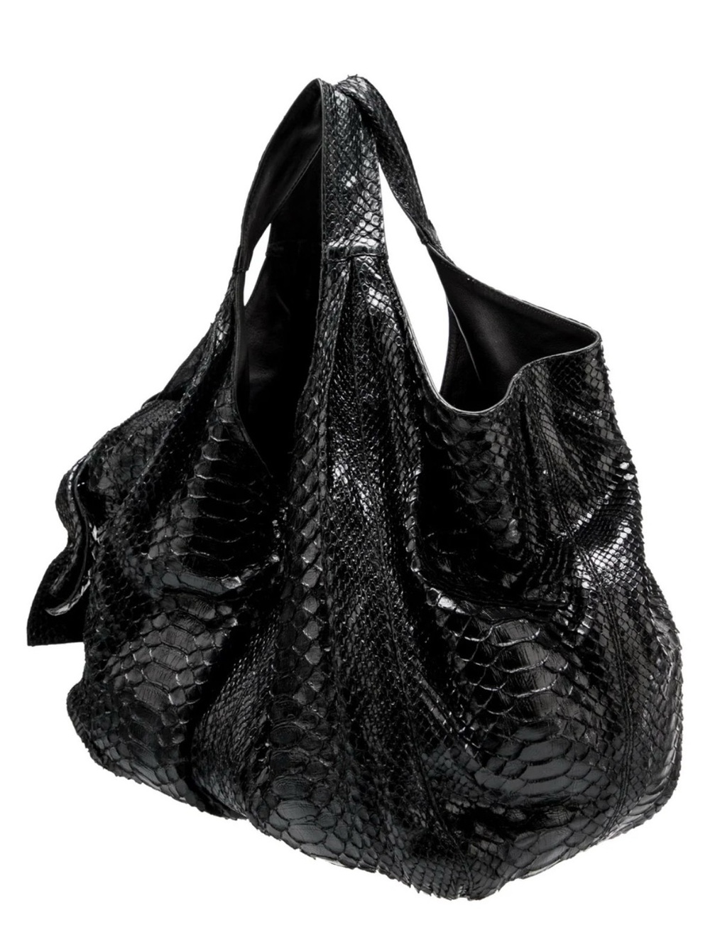 Valentino
Python Leather Hobo Bag - Picture 3 of 8